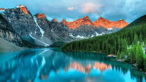 13. Banff, Canadá El paraíso de las Montañas Rocosas