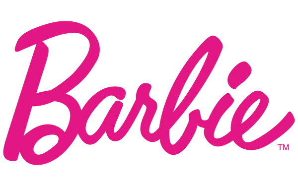 El logo de Barbie